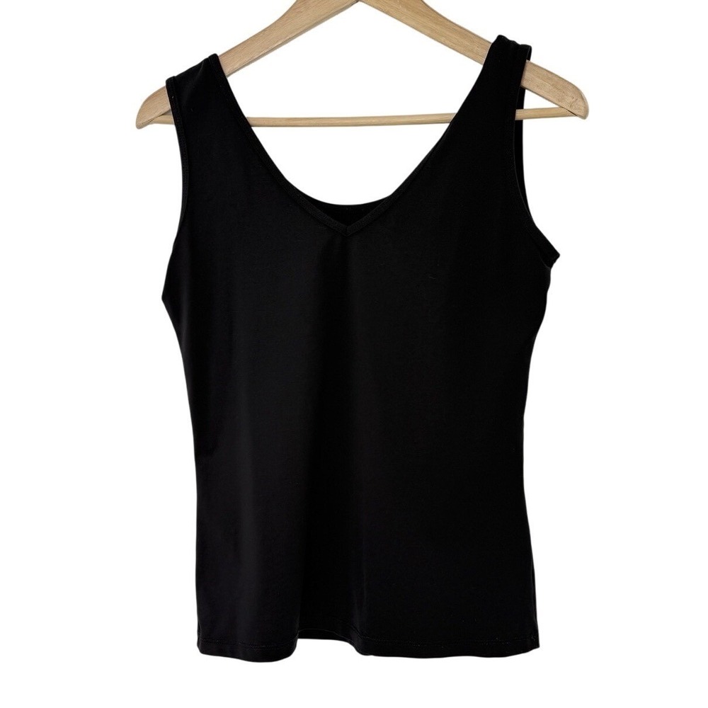 Chico's (?) Travelers Painted Convertible‎ Tank Top See Measurements Basic Layer